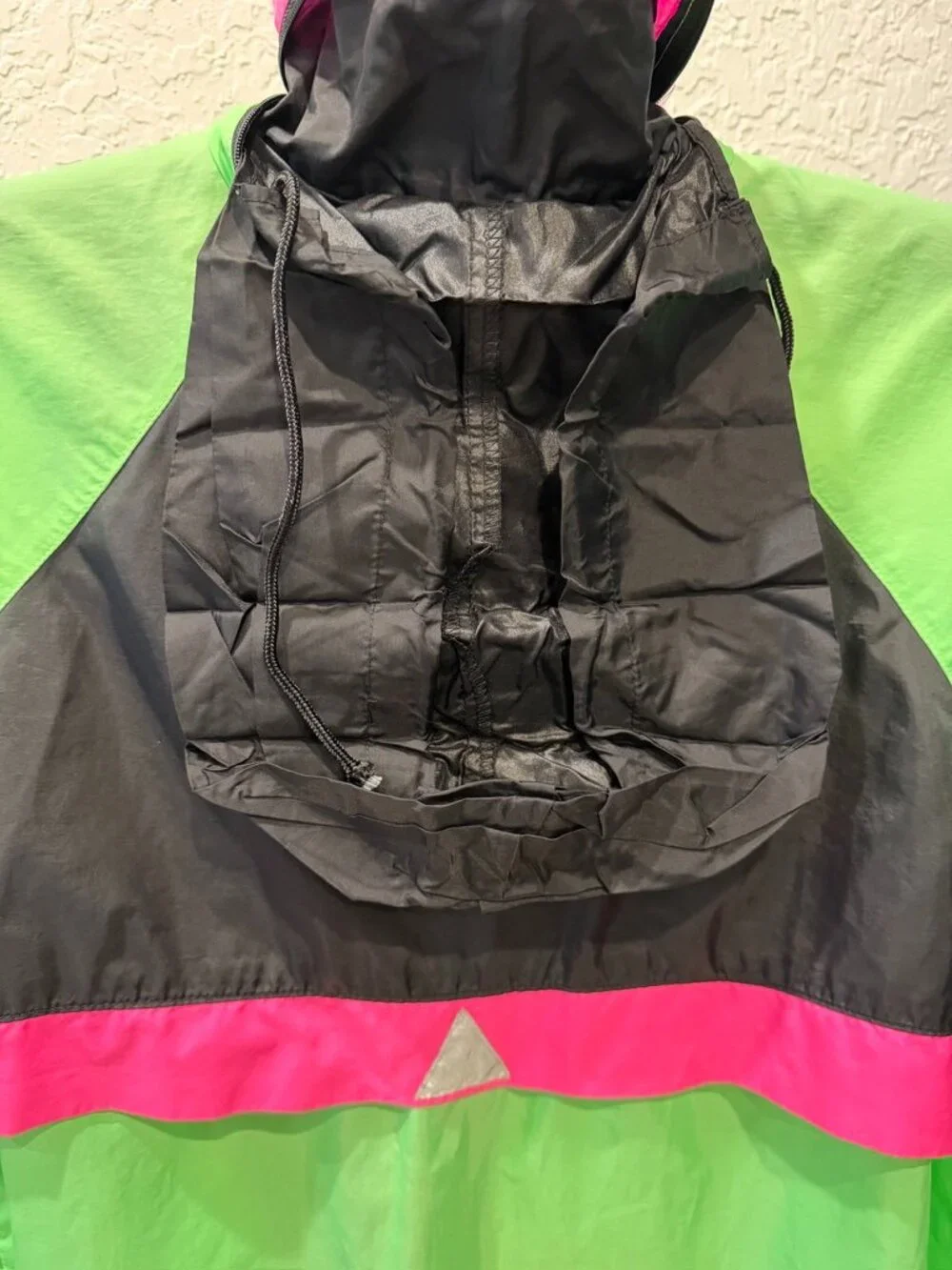 VTG 90s Reebok Sport Neon Colorblock Tracksuit Windbreaker Two Piece Set M